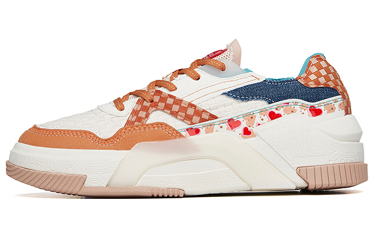 (W) Anta A-PRO Low 'White Brown'