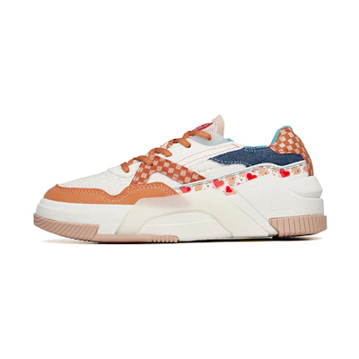 (W) Anta A-PRO Low 'White Brown'