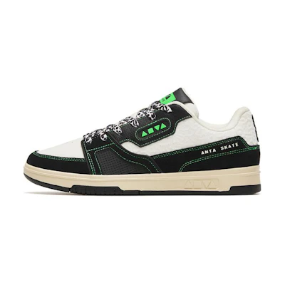 (W) Anta A-Shock Low 'Black White Green'
