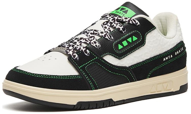 (W) 安踏 A-Shock Low '黑白绿'篮球鞋 122248090S-1 Lookbook (W) 安踏 A-Shock Low '黑白绿'篮球鞋 122248090S-1