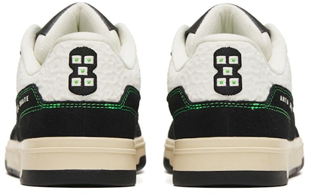 (W) 安踏 A-Shock Low '黑白绿'篮球鞋 122248090S-1 Shop (W) 安踏 A-Shock Low '黑白绿'篮球鞋 122248090S-1