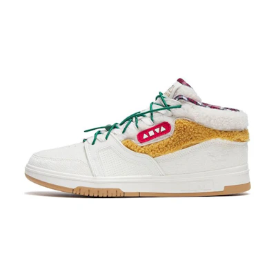 (W) Anta A-Shock Mid 'White Brown Green'