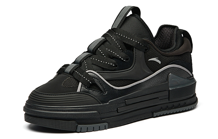 (W) Anta A-Top Low Top 'Black Bread Shoes' 圖 2