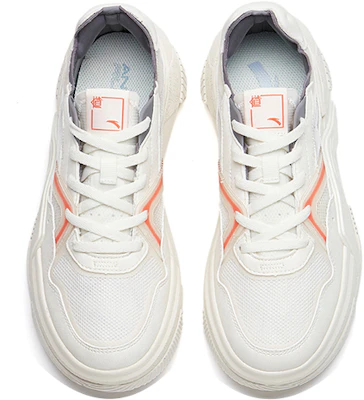 Anta安踏 生活系列 A道 PRO 舒適休閒 低筒 滑板鞋 女款 象牙白 Lookbook Anta安踏 生活系列 A道 PRO 舒適休閒 低筒 滑板鞋 女款 象牙白