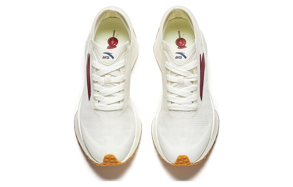 Lookbook 安踏 冰糖3 冰糖葫蘆 休閒舒適 防滑耐磨 低幫 生活休閒鞋 女款 白