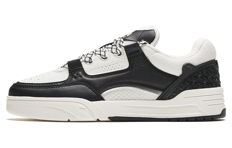 (W) Anta AOJIE Skateboarding Shoes 'White Black'