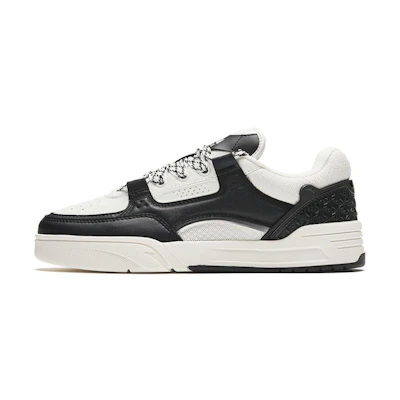 (W) Anta AOJIE Skateboarding Shoes 'White Black'