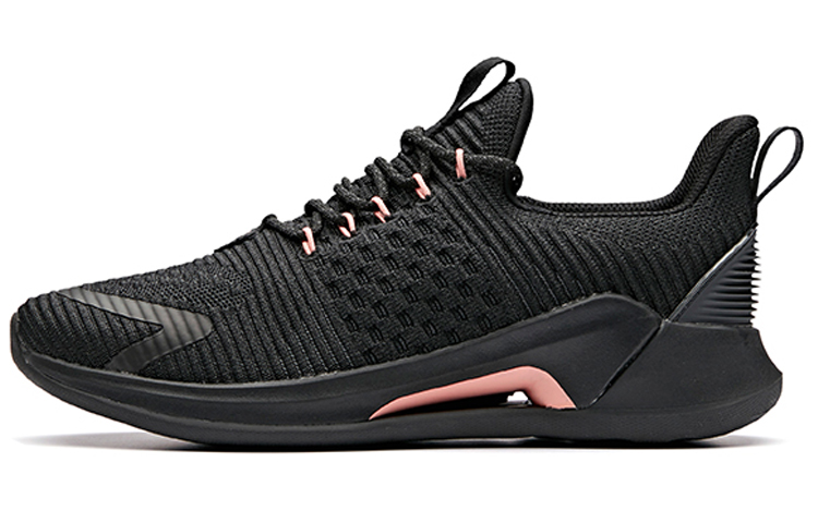 (W) Anta Arch CMFT Running Shoes 'Black Pink'