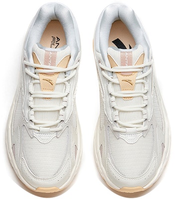 (W) Anta AT951 Low 'Putih Kelabu Retro Sukan Kasual' 922235596-10 Lookbook (W) Anta AT951 Low 'Putih Kelabu Retro Sukan Kasual' 922235596-10