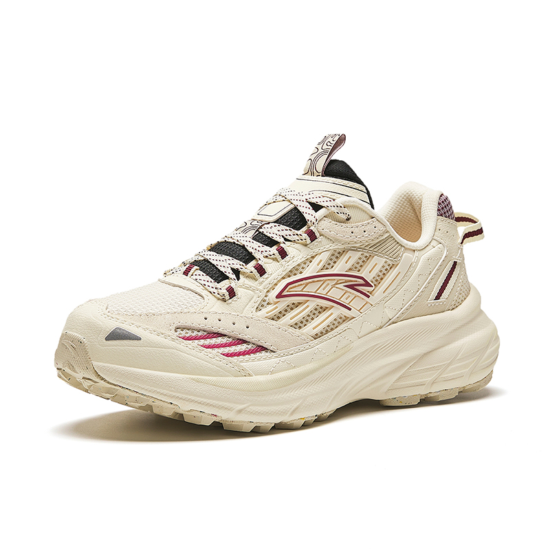 Order (W) Anta AT957 Rendah 'Putih Hitam Merah' 922415596-3