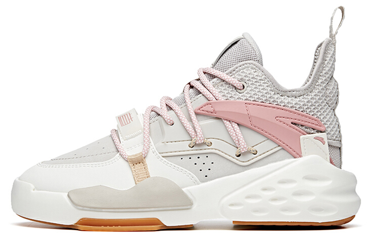 (Women) Anta Ba Da 'White Grey Pink' 122018087-4