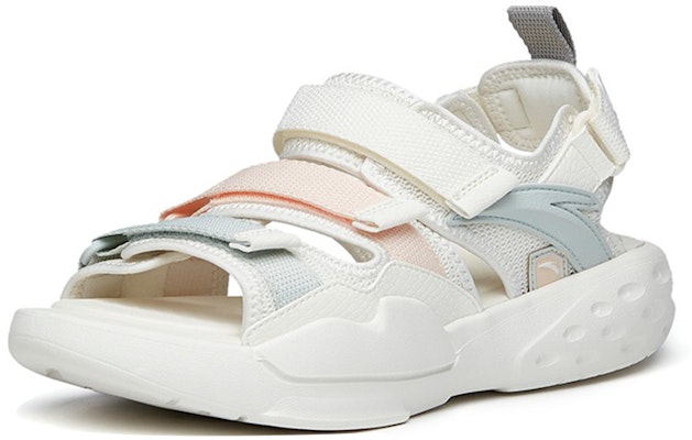 (W) 安踏宝大"白色棕色绿色魔术贴沙滩凉鞋" 922226963-3 Order (W) 安踏宝大"白色棕色绿色魔术贴沙滩凉鞋" 922226963-3