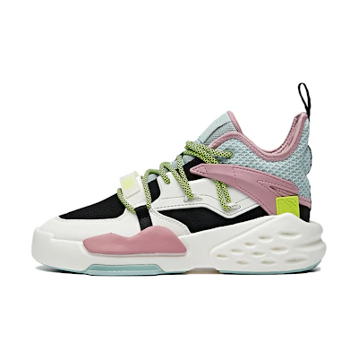 (W) Anta Baseline Low 'White Black Pink'