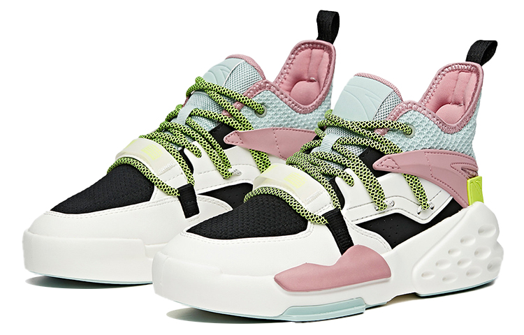 (W) Anta Baseline Low 'White Black Pink' 圖 2