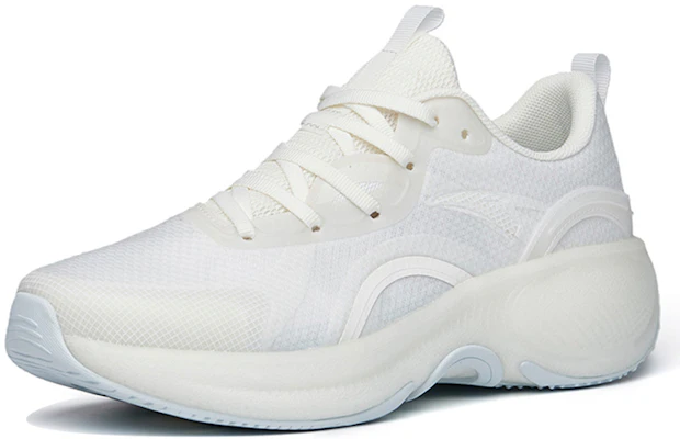 安踏 糖芯泡泡3.0 防滑耐磨 低帮 跑步鞋 女款 象牙白 Order 安踏 糖芯泡泡3.0 防滑耐磨 低帮 跑步鞋 女款 象牙白
