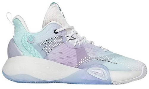 Anta安踏 泡泡彈 緩震耐磨實戰籃球鞋 女款 白紫綠 Order Anta安踏 泡泡彈 緩震耐磨實戰籃球鞋 女款 白紫綠