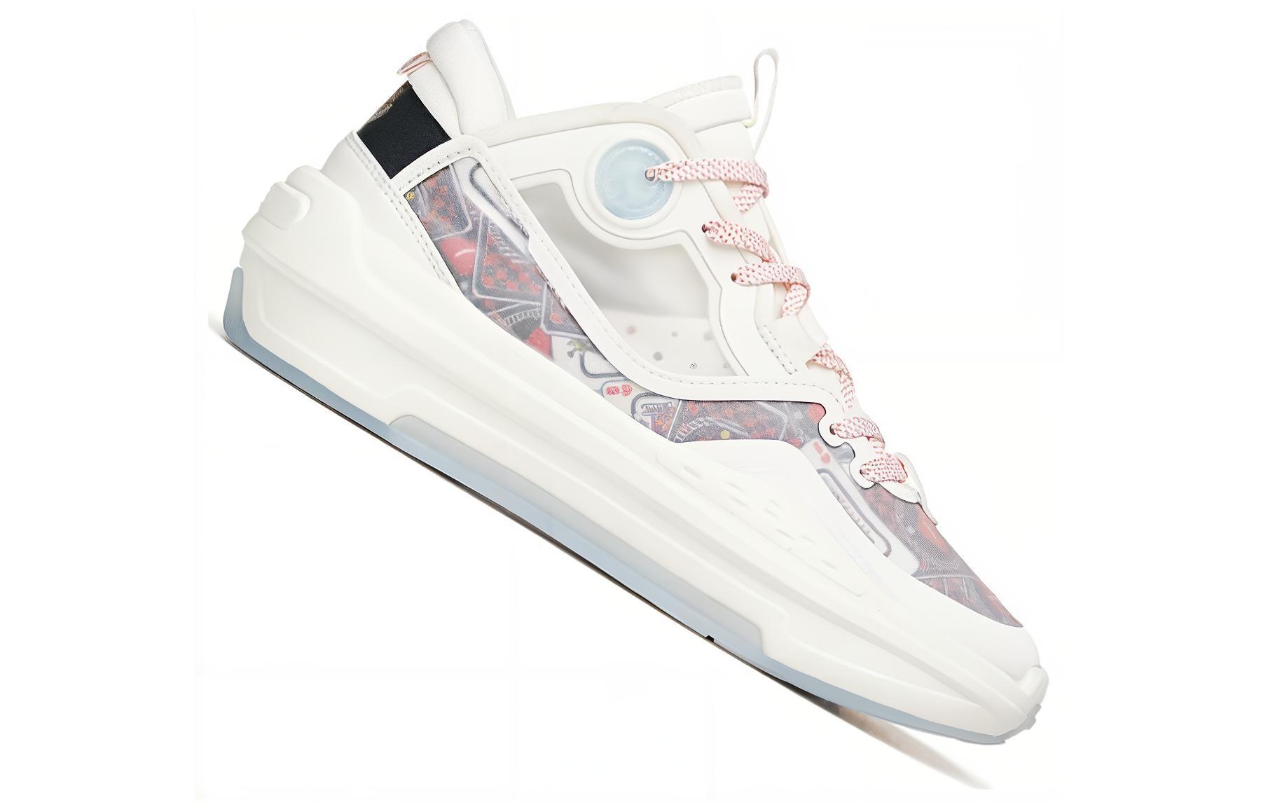 Lookbook (W) 안타 C37 2.0 로우 '화이트 레드' 922228082-6