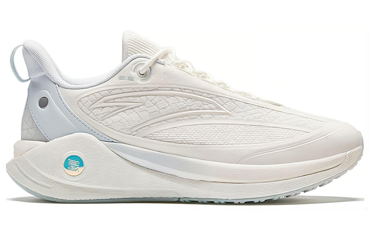 Order 安踏 C37 3-冰爽气泡 防滑耐磨 低帮 跑步鞋 女款 白灰