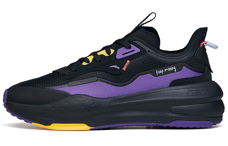 (Women) Anta C37 Low 'Black Purple Yellow' 922128081-10