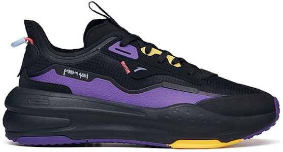 (W) アンタ C37 ロー "黒紫黄" 922128081-10 Order (W) アンタ C37 ロー "黒紫黄" 922128081-10