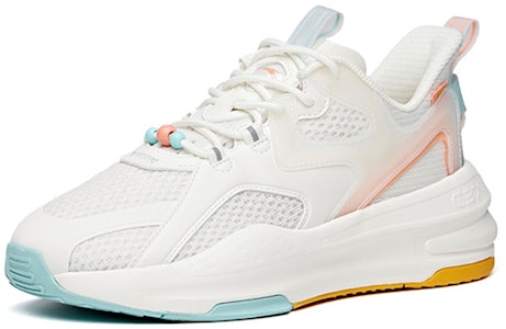 Anta安踏 C37 系列 生活系列 低筒 跑步鞋 女款 白紅 厚底 Lookbook Anta安踏 C37 系列 生活系列 低筒 跑步鞋 女款 白紅 厚底