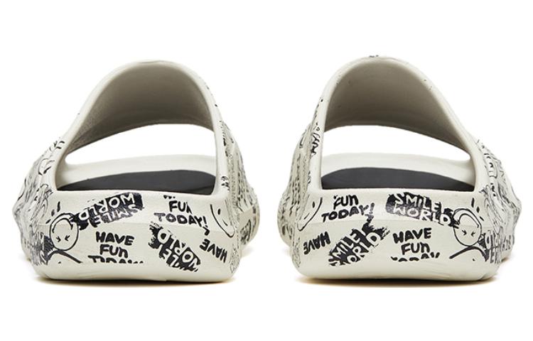 Shop (Women) Anta C37 Slides 'White Black' 122338511-1