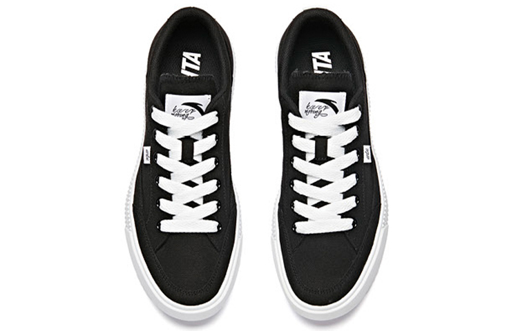 Shop (W) 안타 컴피 통기성 캔버스 로우 블랙 (Anta Compi Tonggiseong Kaenbeoseu Rou Beullaek) 92918003-5