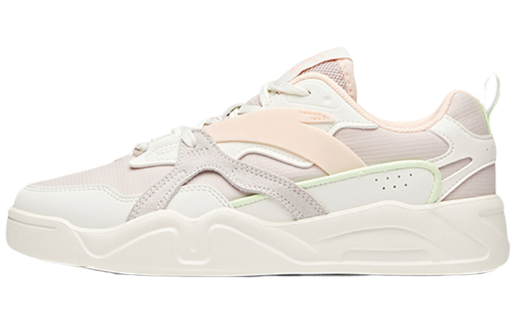 (W) Anta Casual 'Grey White Pink'