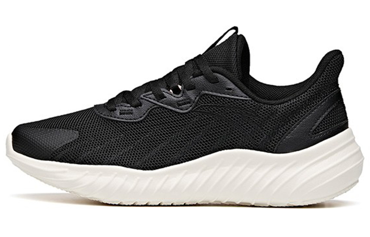 (W) Anta Casual Breathable Running Shoe 'Black'