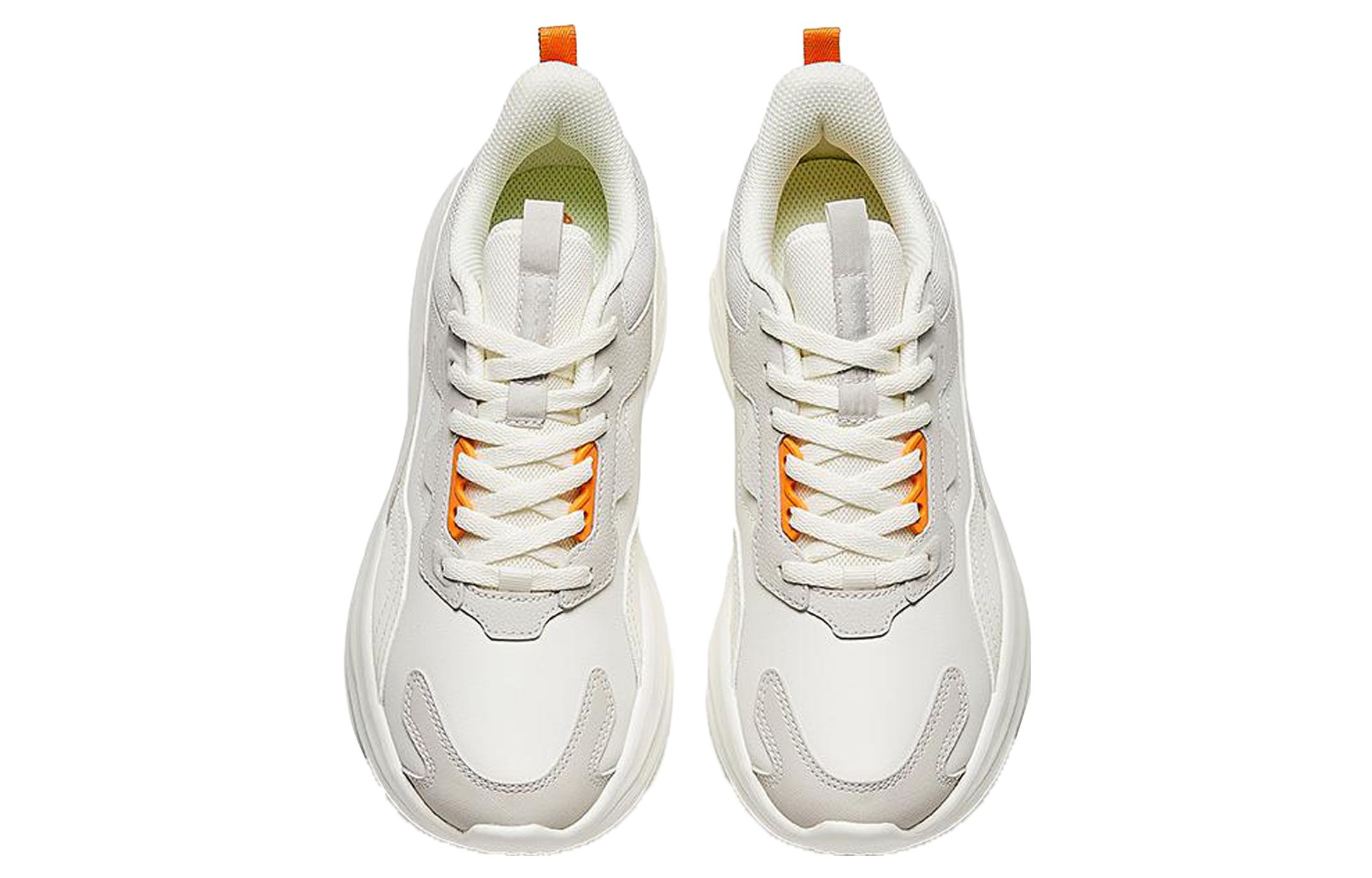 (W) Anta Running Series Sneakers 'White Beige Orange' 圖 3