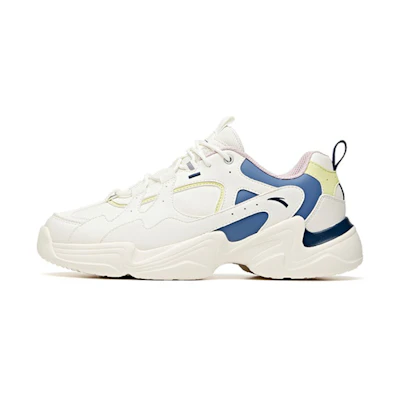 (W) Anta Casual Dad Shoe 'White Blue'