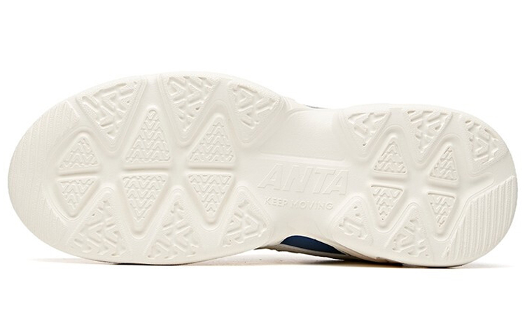 (W) Anta Casual Dad Shoe 'White Blue' 圖 5