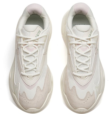 (W) Anta Kasual Tahan Lama Kasut 'Ivory White' 122148833R-2 Lookbook (W) Anta Kasual Tahan Lama Kasut 'Ivory White' 122148833R-2
