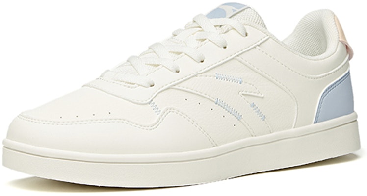 (Women) Anta Casual Leather Skate 'White Blue' 922118009-4 Lookbook (Women) Anta Casual Leather Skate 'White Blue' 922118009-4