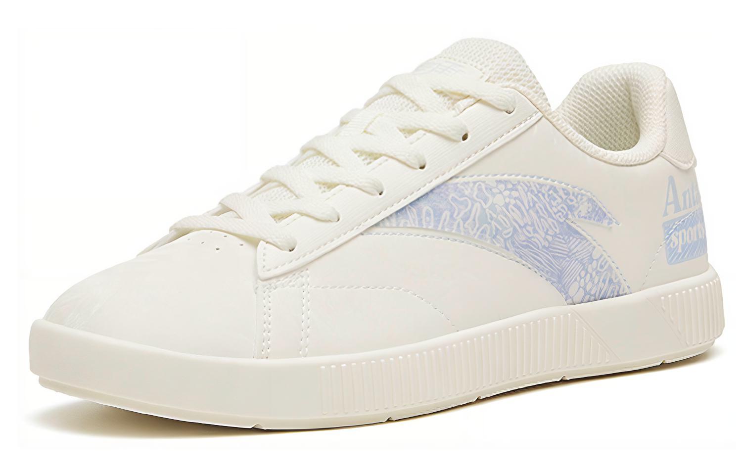 Lookbook (Women) Anta Casual Low-Top 'White Blue' 122258066-3