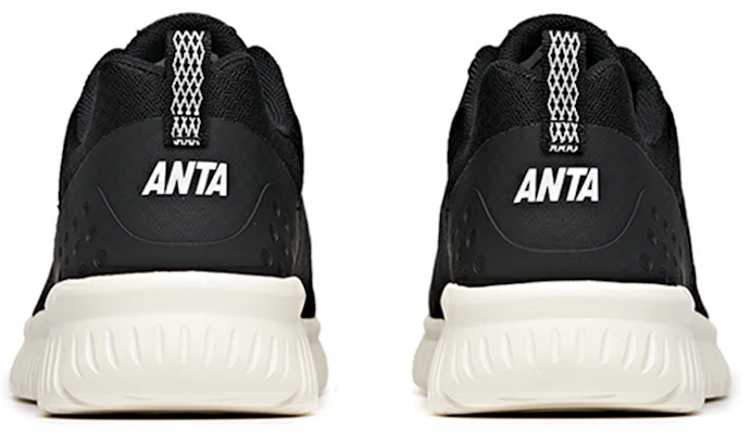 (Women) Anta Casual Low-Top Running Shoe 'Black White' 922025539R-1 Shop (Women) Anta Casual Low-Top Running Shoe 'Black White' 922025539R-1
