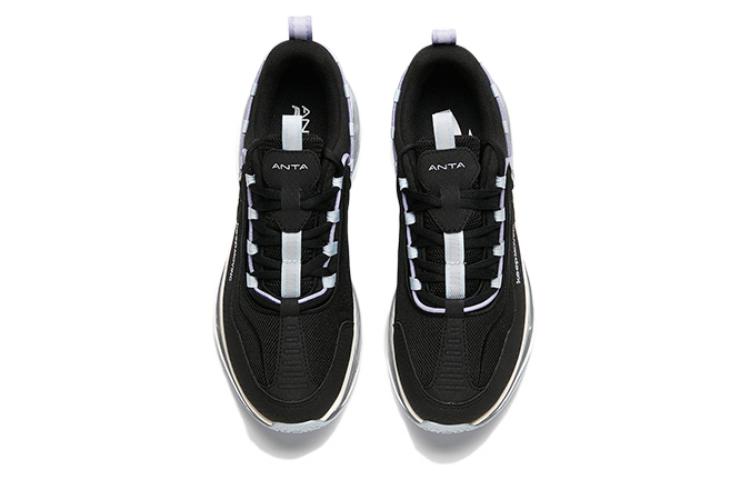 Shop (W) 안타 캐주얼 로우 '블랙 블루 퍼플' 922035505-8