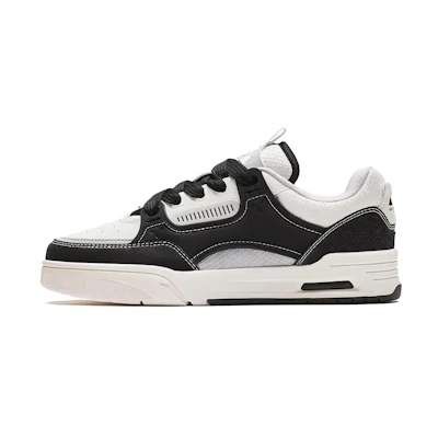 (W) Anta Casual Low 'Black White'