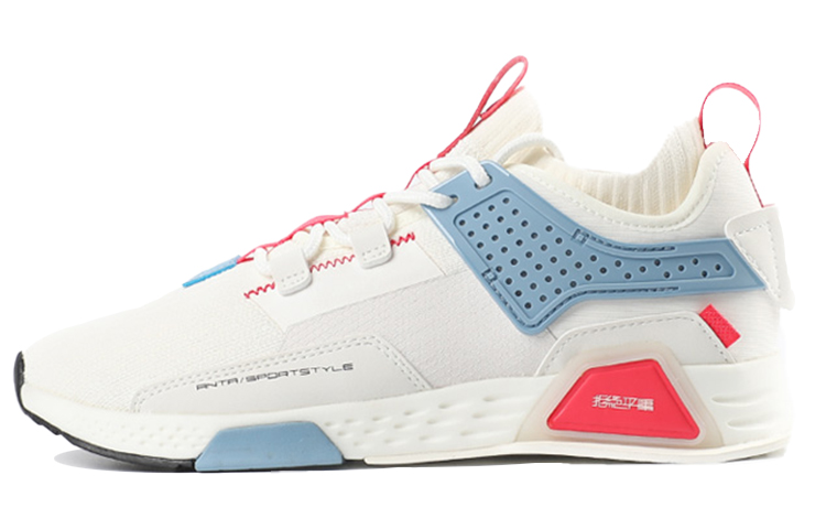 (Women) Anta Casual Low 'Refuse Mediocrity - White Grey' 12938801-3