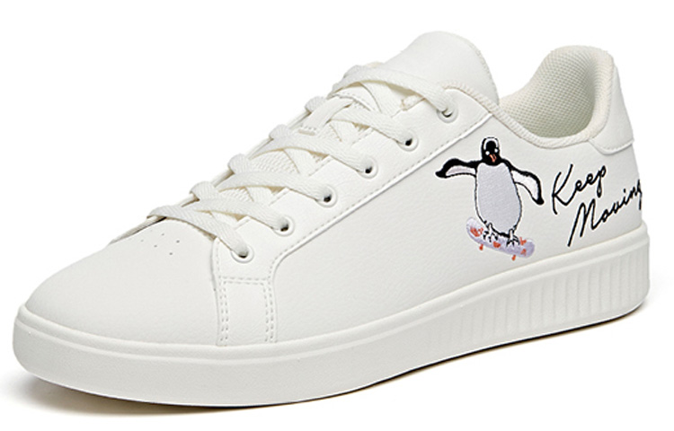 Lookbook (W) 安踏休闲低帮鞋‘白黑’ 122028066-2