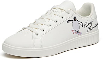 Anta安踏 舒適休閒 防滑耐磨 低筒 板鞋 女款 白黑 Lookbook Anta安踏 舒適休閒 防滑耐磨 低筒 板鞋 女款 白黑