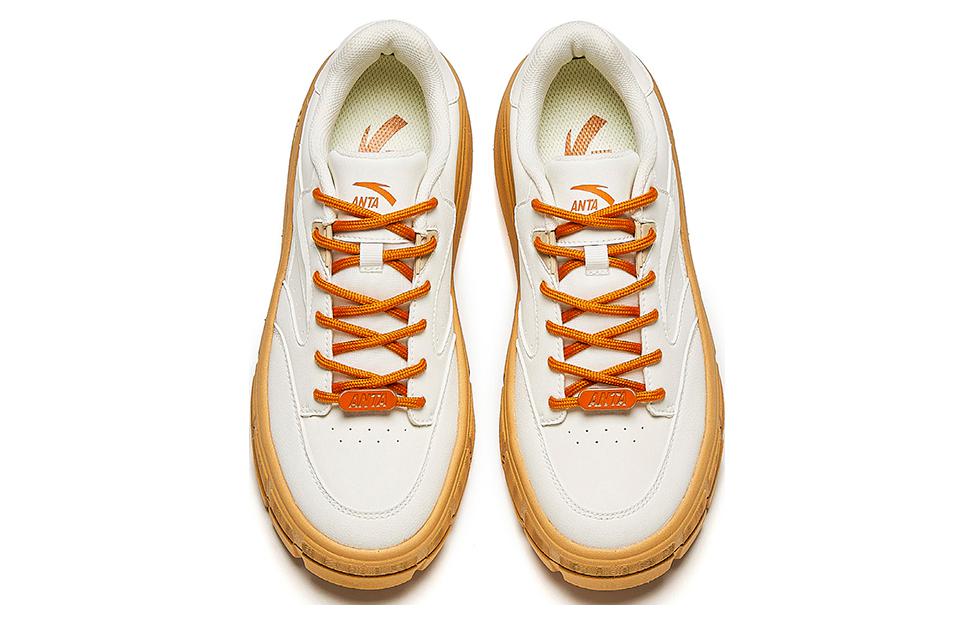 Shop (W) Anta Kasual Rendah 'Putih Krim Karamel' 122418086-4