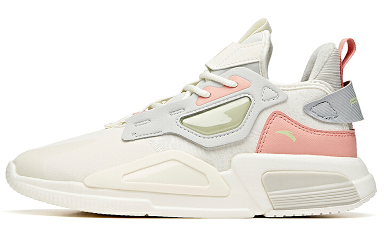 (Women) Anta Running Series Sneakers Mid 'White Grey Pink' 122048808-6