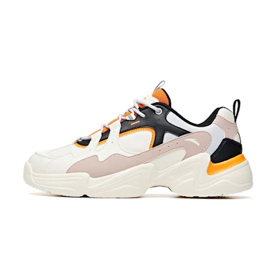 (W) Anta Casual Low 'White Yellow'
