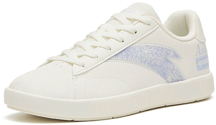 (W) Anta Kasual Low-Top 'Putih Biru' 122258066-3 Lookbook (W) Anta Kasual Low-Top 'Putih Biru' 122258066-3