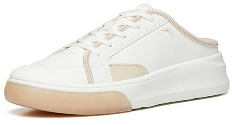 安踏 包頭半拖休閒 低幫 板鞋 女款 香檳色 Lookbook 安踏 包頭半拖休閒 低幫 板鞋 女款 香檳色