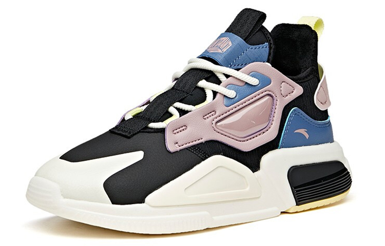 Order (W) Anta Scarpe Running Casual ''Nero Viola Blu'' 122048808-7