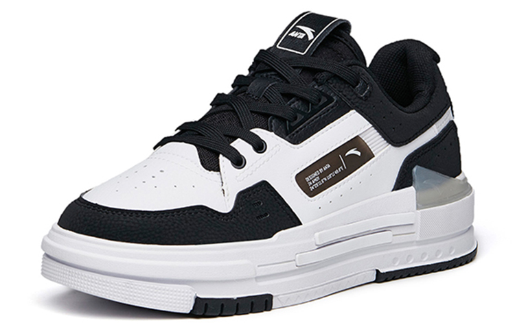 Lookbook (W) アンタカジュアル ローカット 黒白 (Anta Kajuaru Rōkatto Kuro Shiro) 922138061-2