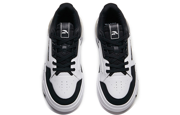 Shop (W) アンタカジュアル ローカット 黒白 (Anta Kajuaru Rōkatto Kuro Shiro) 922138061-2