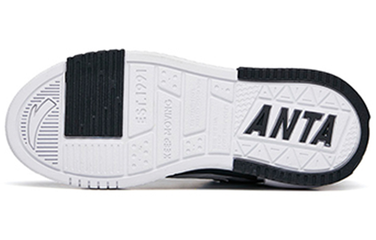 Details for (W) アンタカジュアル ローカット 黒白 (Anta Kajuaru Rōkatto Kuro Shiro) 922138061-2